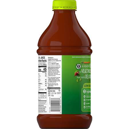 V8 V8 Original Low Sodium Vegetable Juice 64 oz. Bottle, PK6 000020616